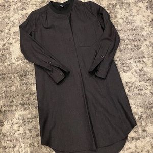 Wool Shirt Dress
